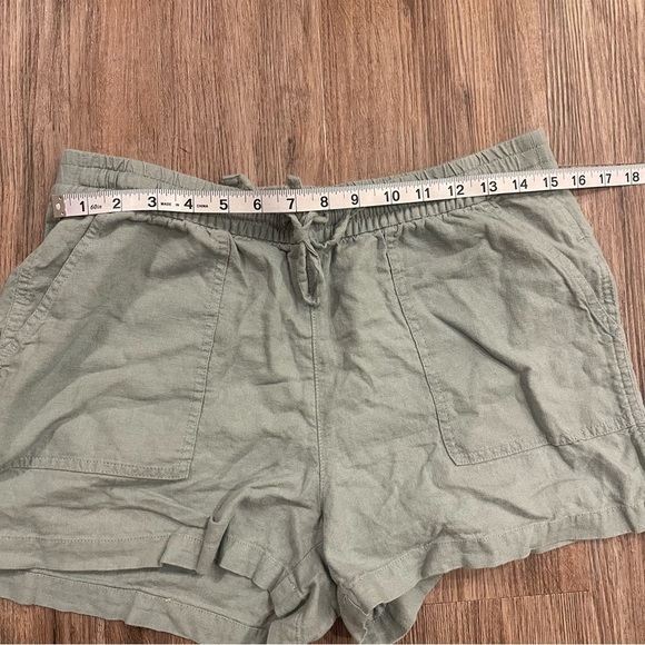 J.Crew Women’s Small Drawstring Shorts Set Of Two Comfort Cotton Chambray - Picture 7 of 9